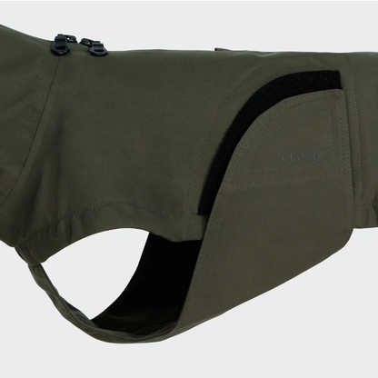 Cloud7 Dublin 2.0 Raincoat DACHSHUND - Dark Olive