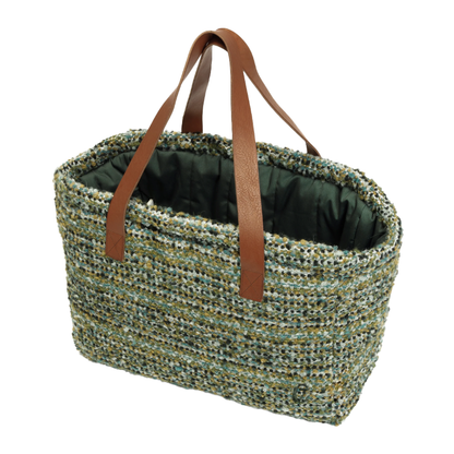 Cloud7 Dog Carrier Verona - Jacquard Green