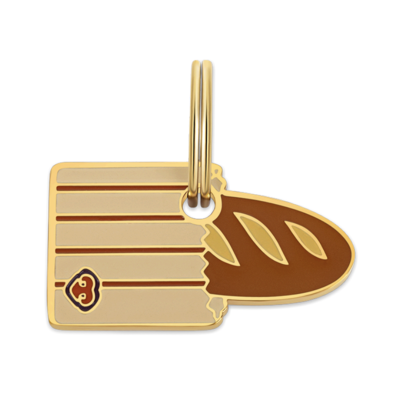 Bread Crumb Baguette Tag