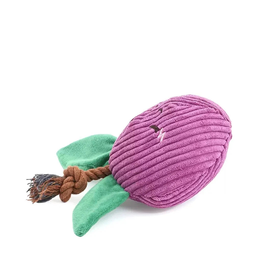 Plum Crinkle Crop