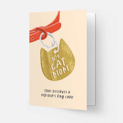 n1 Cat Mom Card