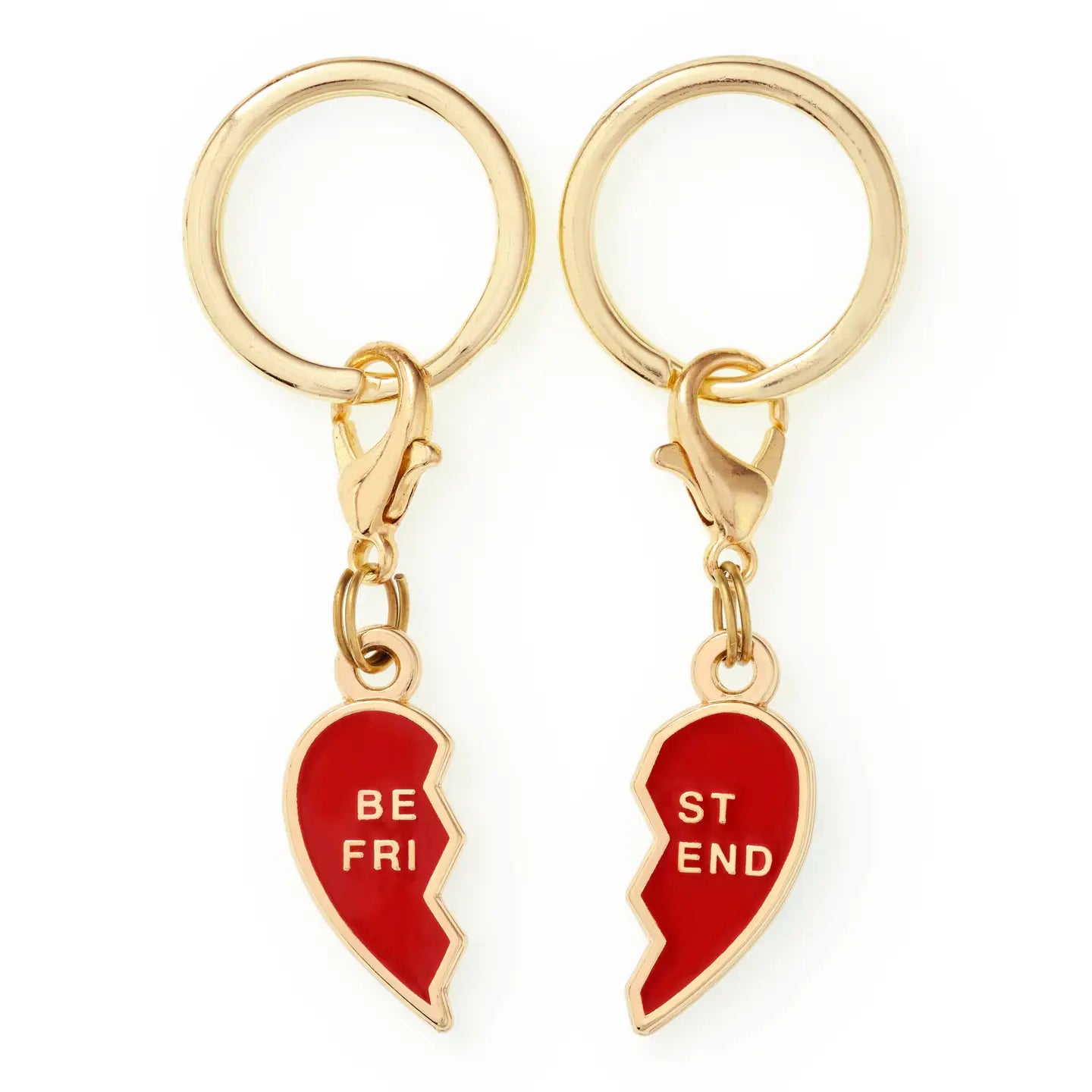 Bff Hearts Collar Charm