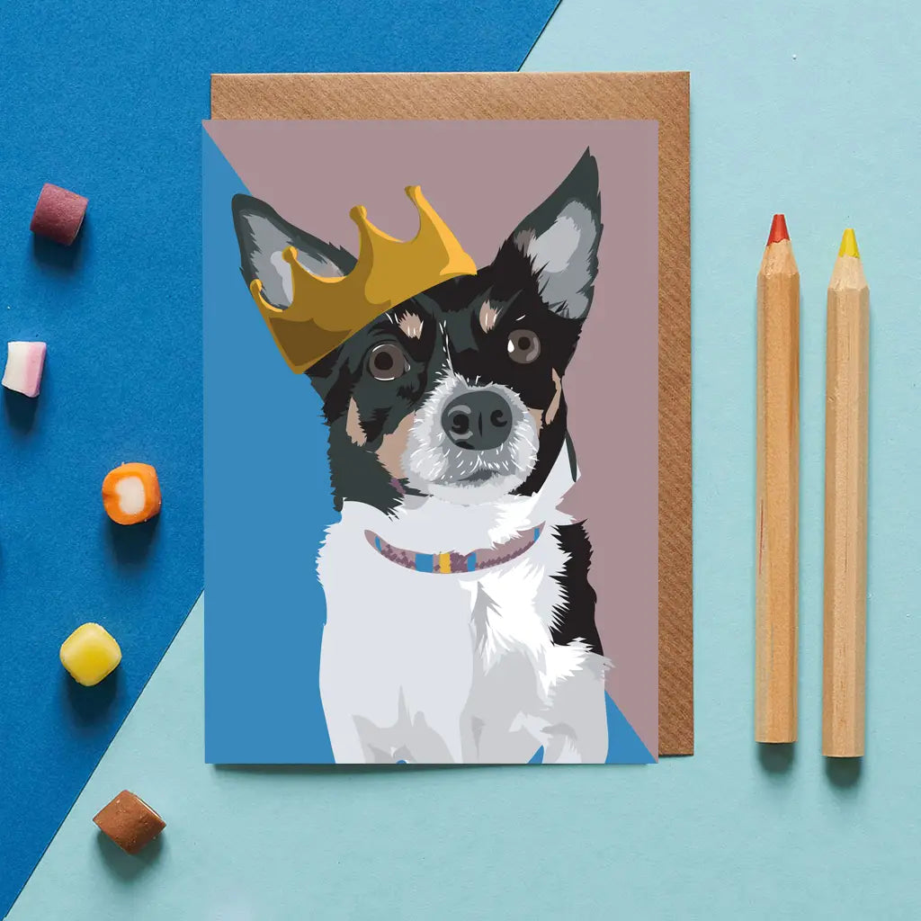 Truffle the Chihuahua Card