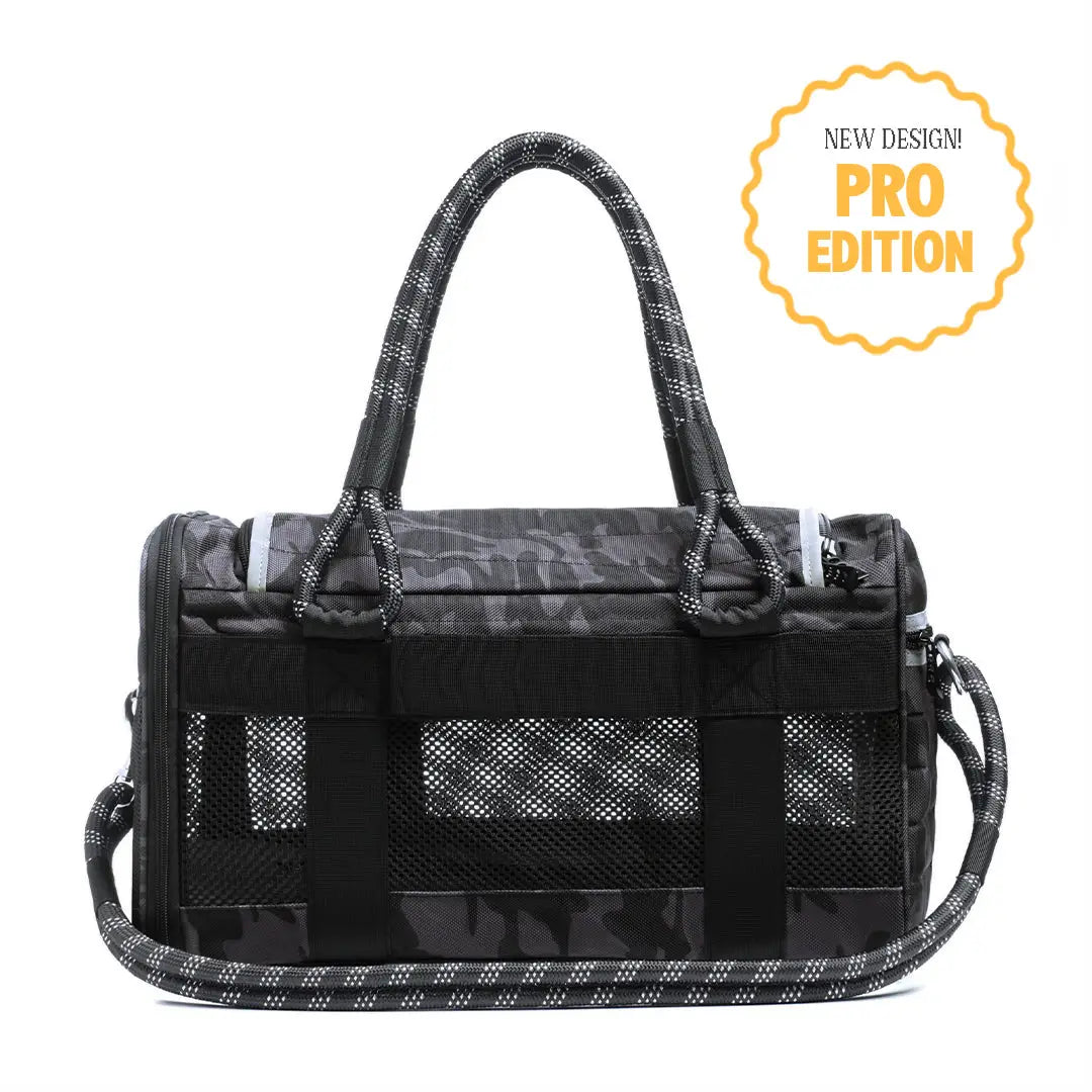 Out-of-office Pet Carrier - Black Camo