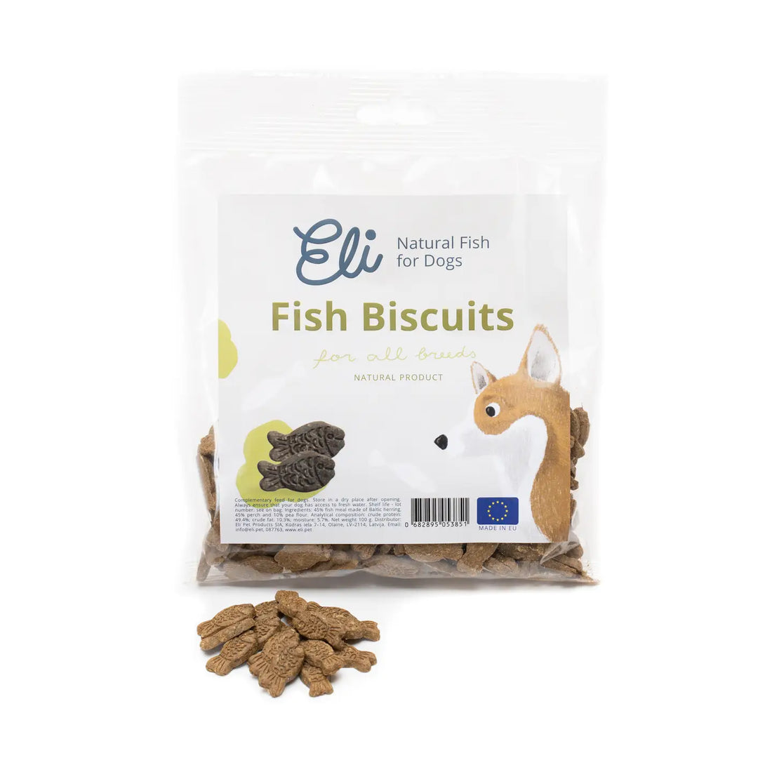 Fish Biscuits Dog Treat