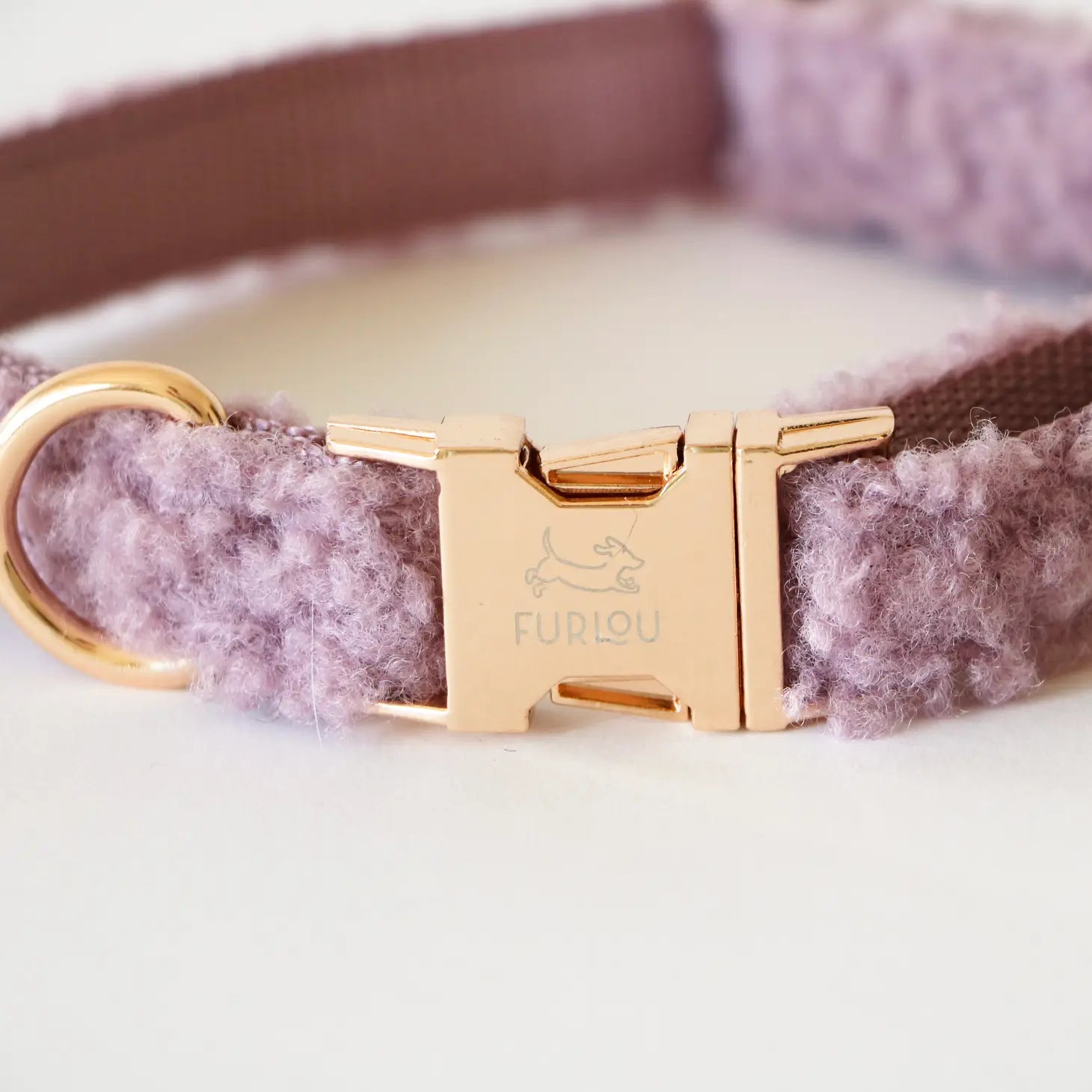 Sherpa Dog Collar - Lavender