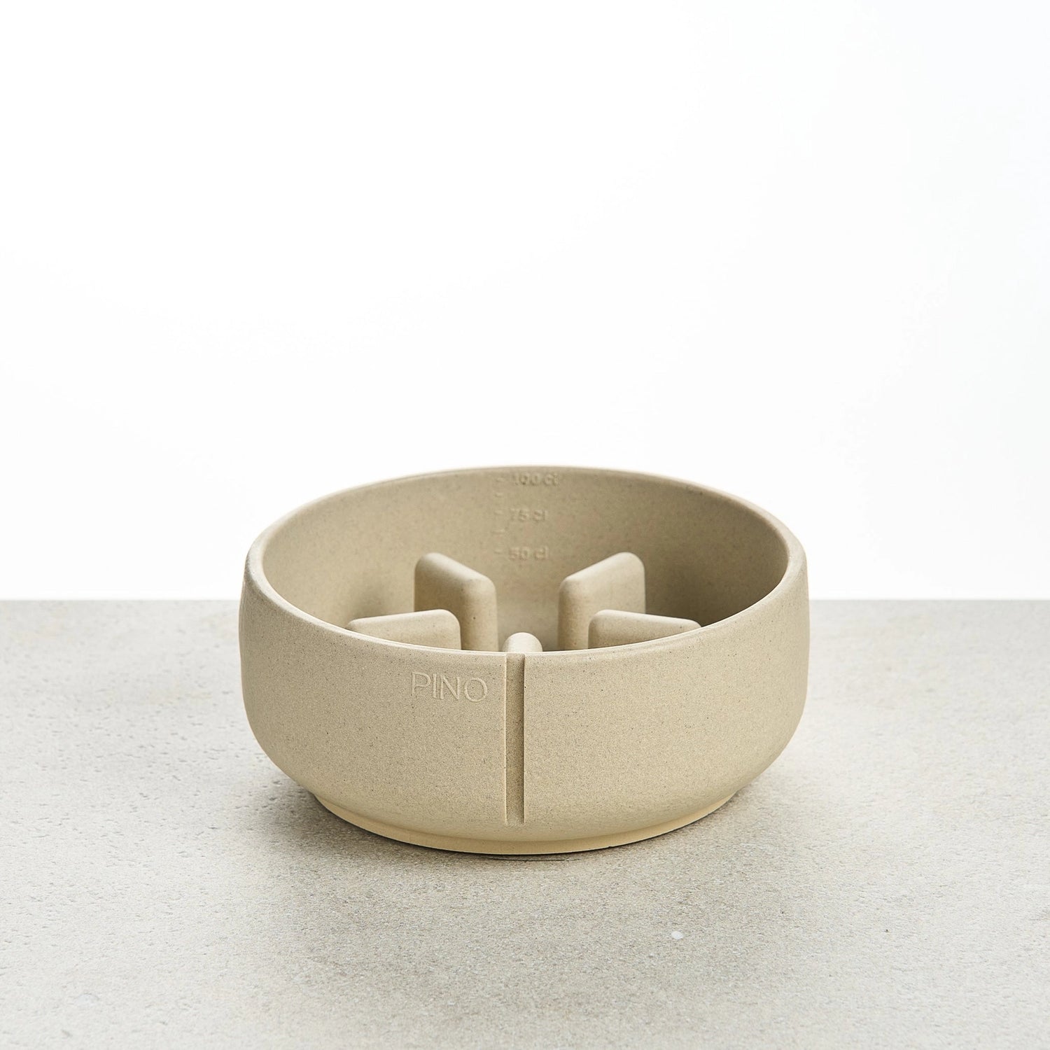 Slow Feeder Bowl - Owl Greige