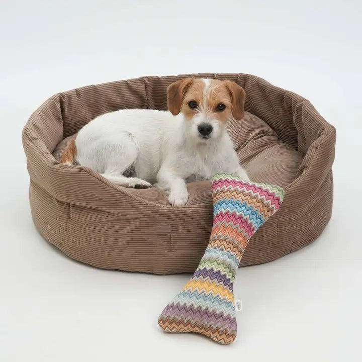 Dog Basket Corduroy | Toffee