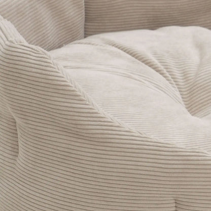 Dog Basket Corduroy | Taupe