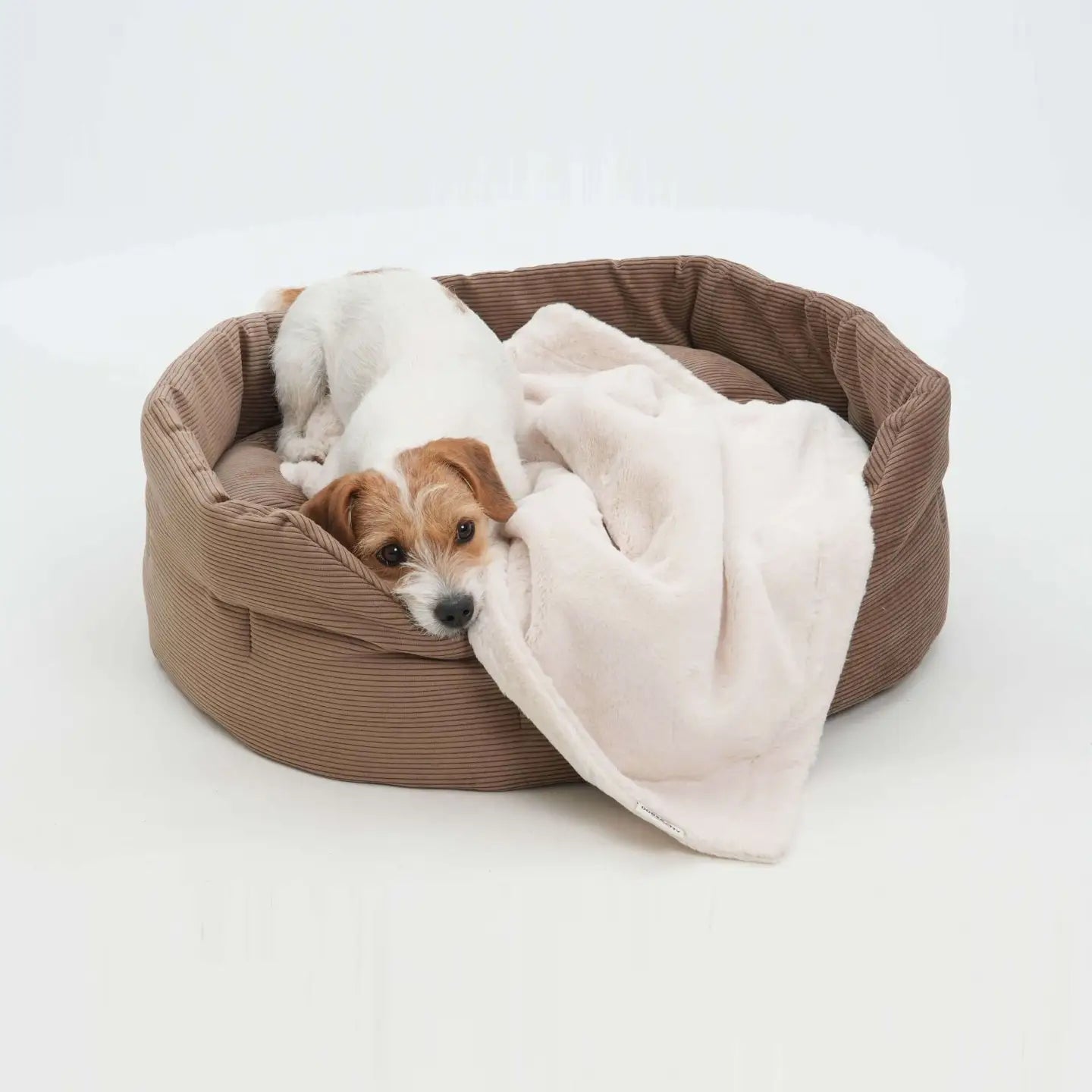 Dog Basket Corduroy | Toffee