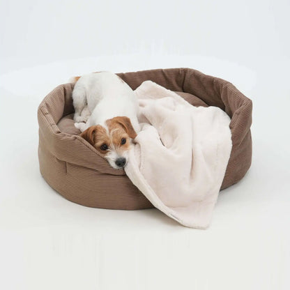 Dog Basket Corduroy | Toffee
