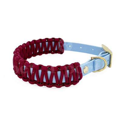 Merlot Sky Biothane Paracord Collar