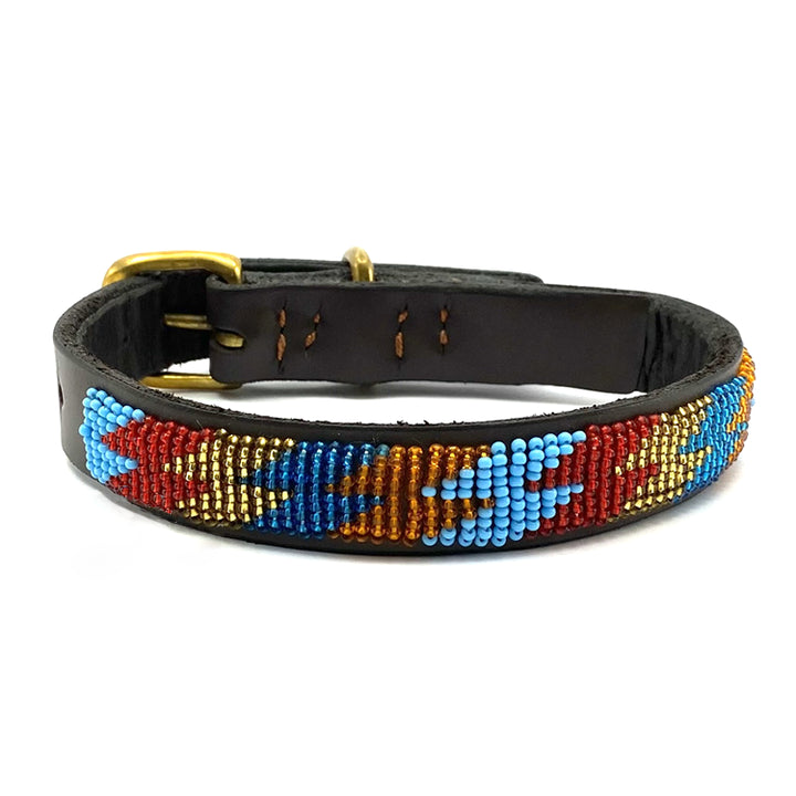 Beaded Dog Collar - Maurice