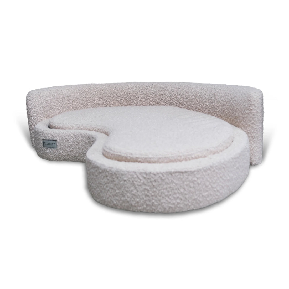 Bouclé Dog Lounge Bed