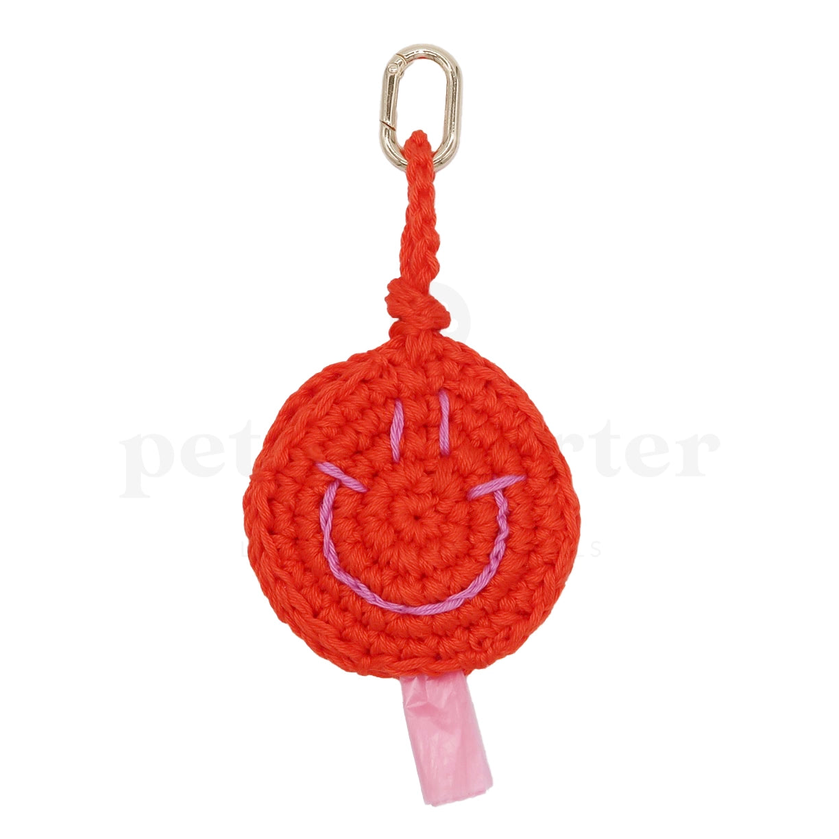 Smiley Poop Bag | Orange