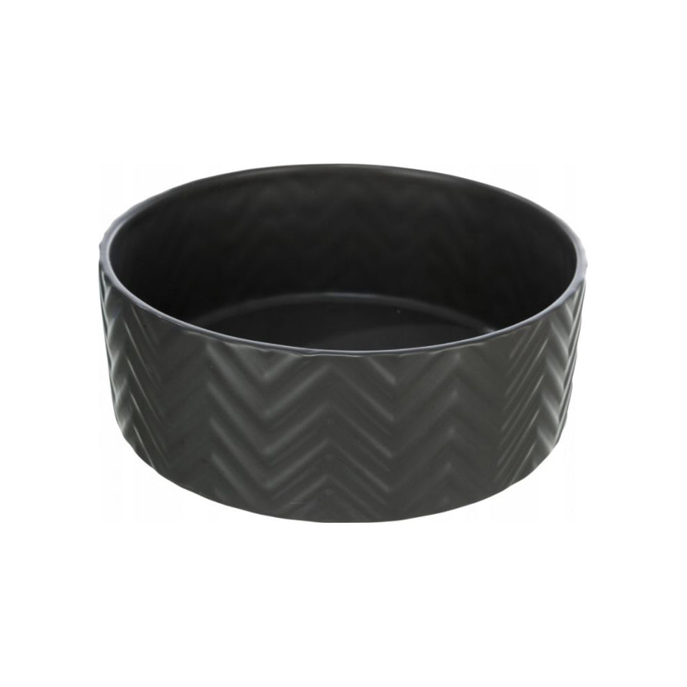 Wave Ceramic Bowl - Grey