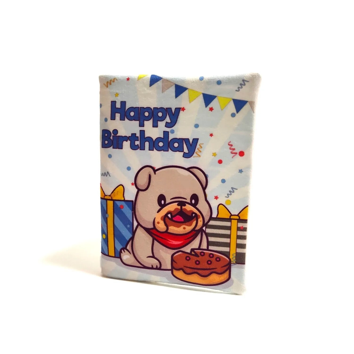 Birthday Card - Blue Dog