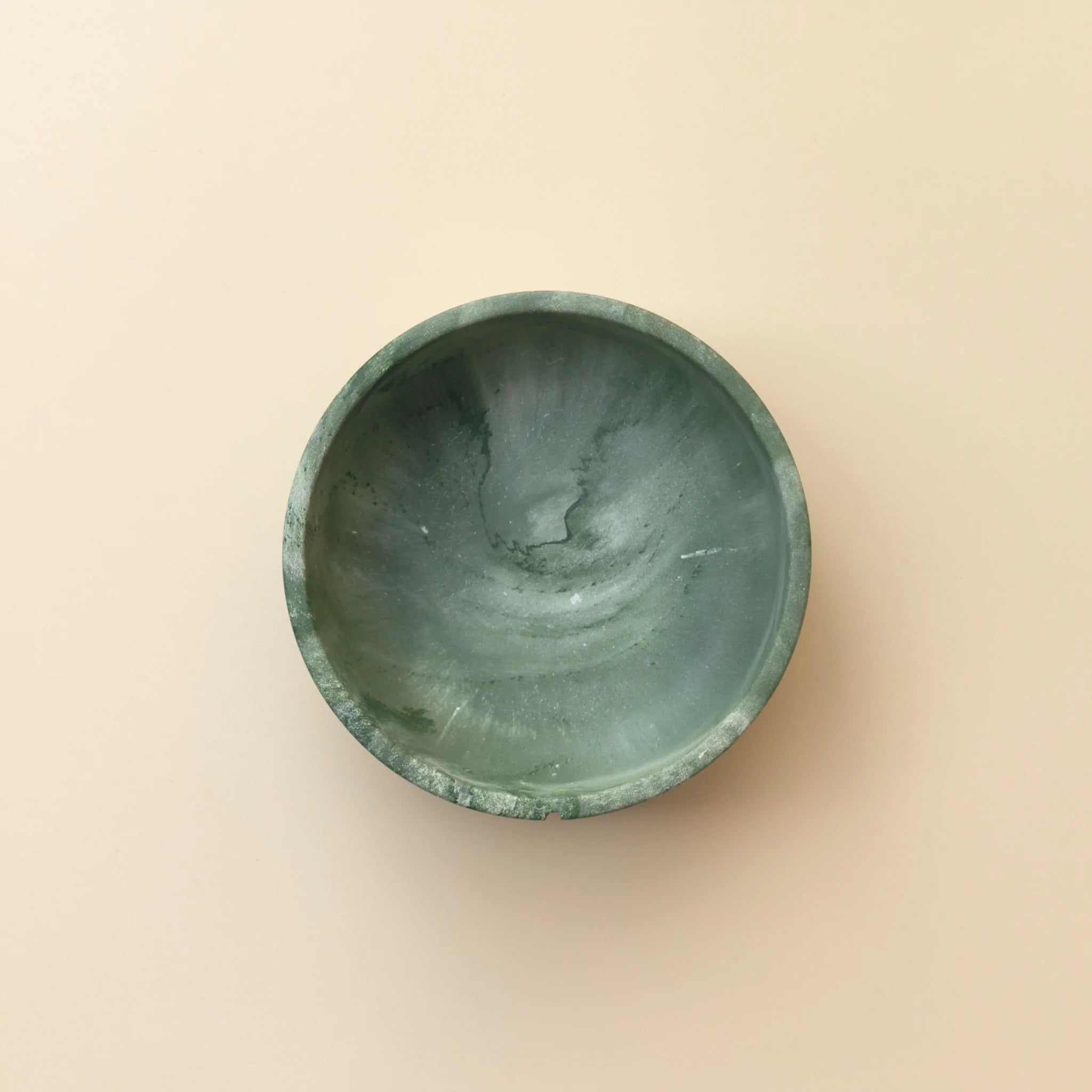 Classic Feeder Bowl - Duck Green Marble