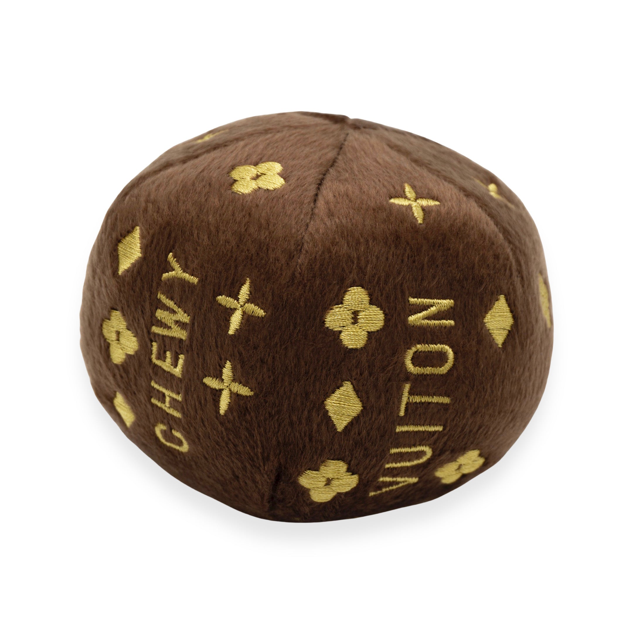 Chewy Vuiton Ball - Brown