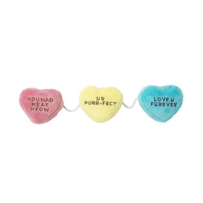 Candy Hearts Cat Toy