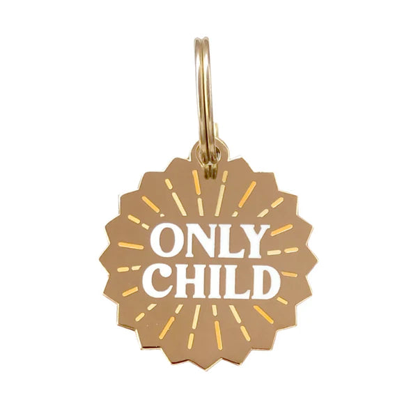 Only Child Dog Tag