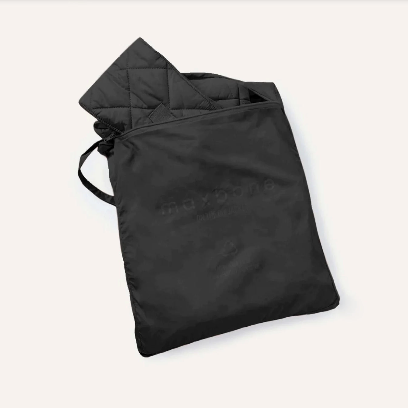Eco Verpakbare Draagdoek - Zwart