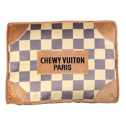 Chewy Vuiton Bed - Checker