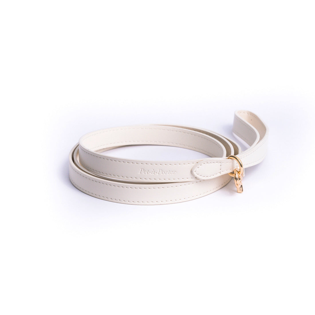 Ivory Cloud - Vegan Leather Leash