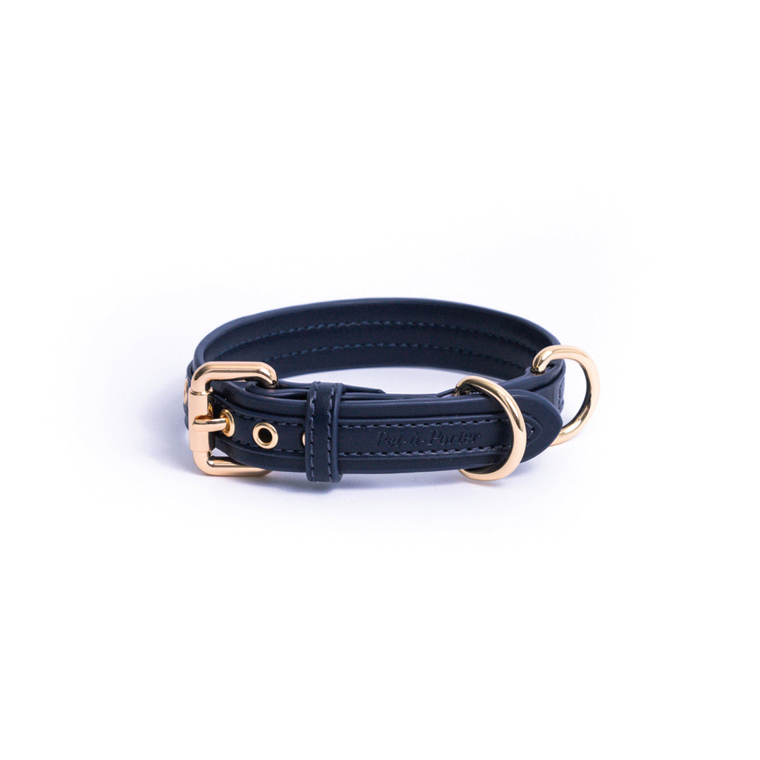 Midnight Blue - Vegan Leather Collar