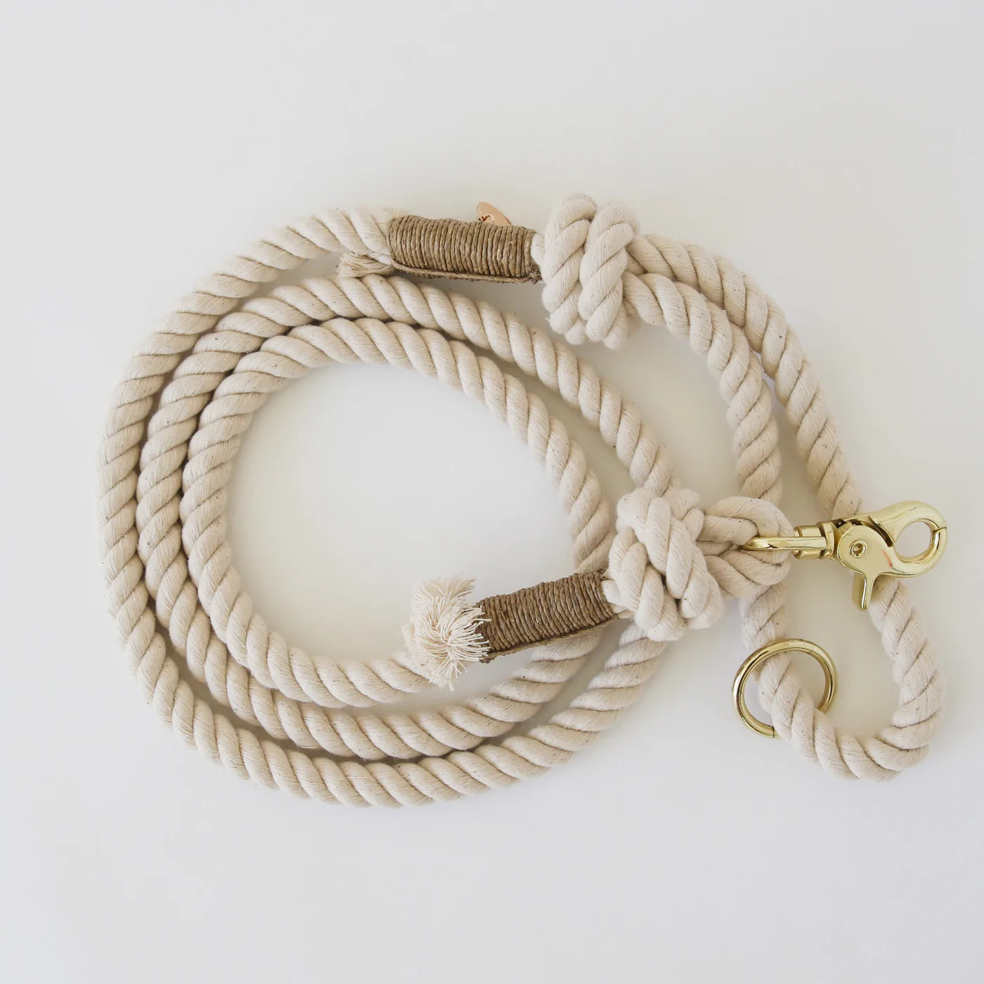 Rope Leash - Vanilla Cream