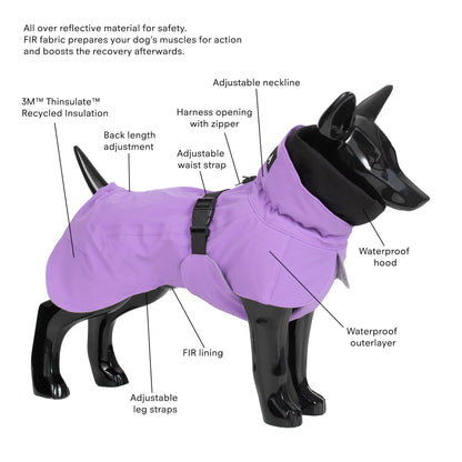 Visibility Winter Jacket - Lilac