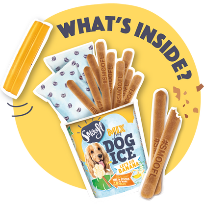 Ice Cream Mix for Dogs - Banana