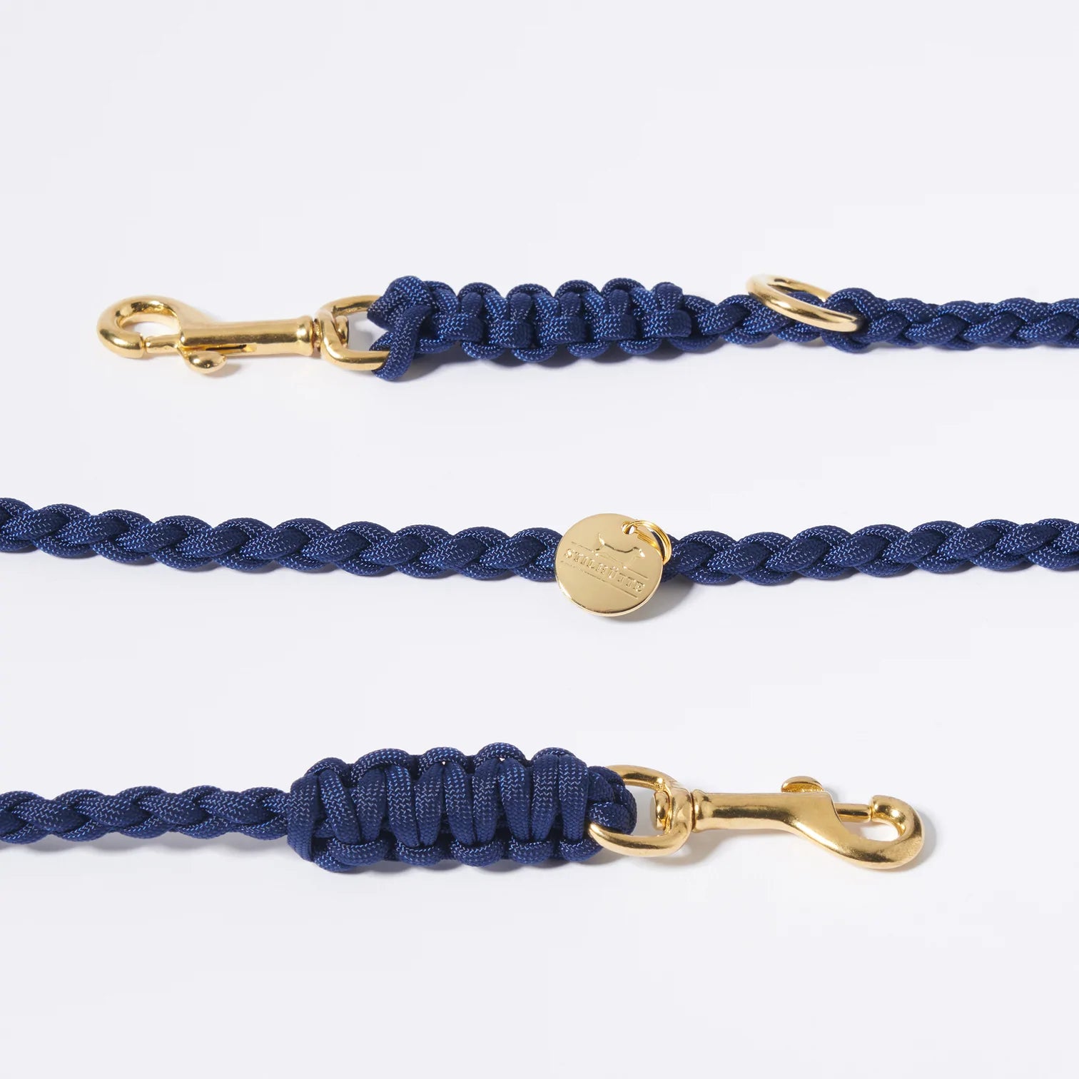 Navy Paracord Leash