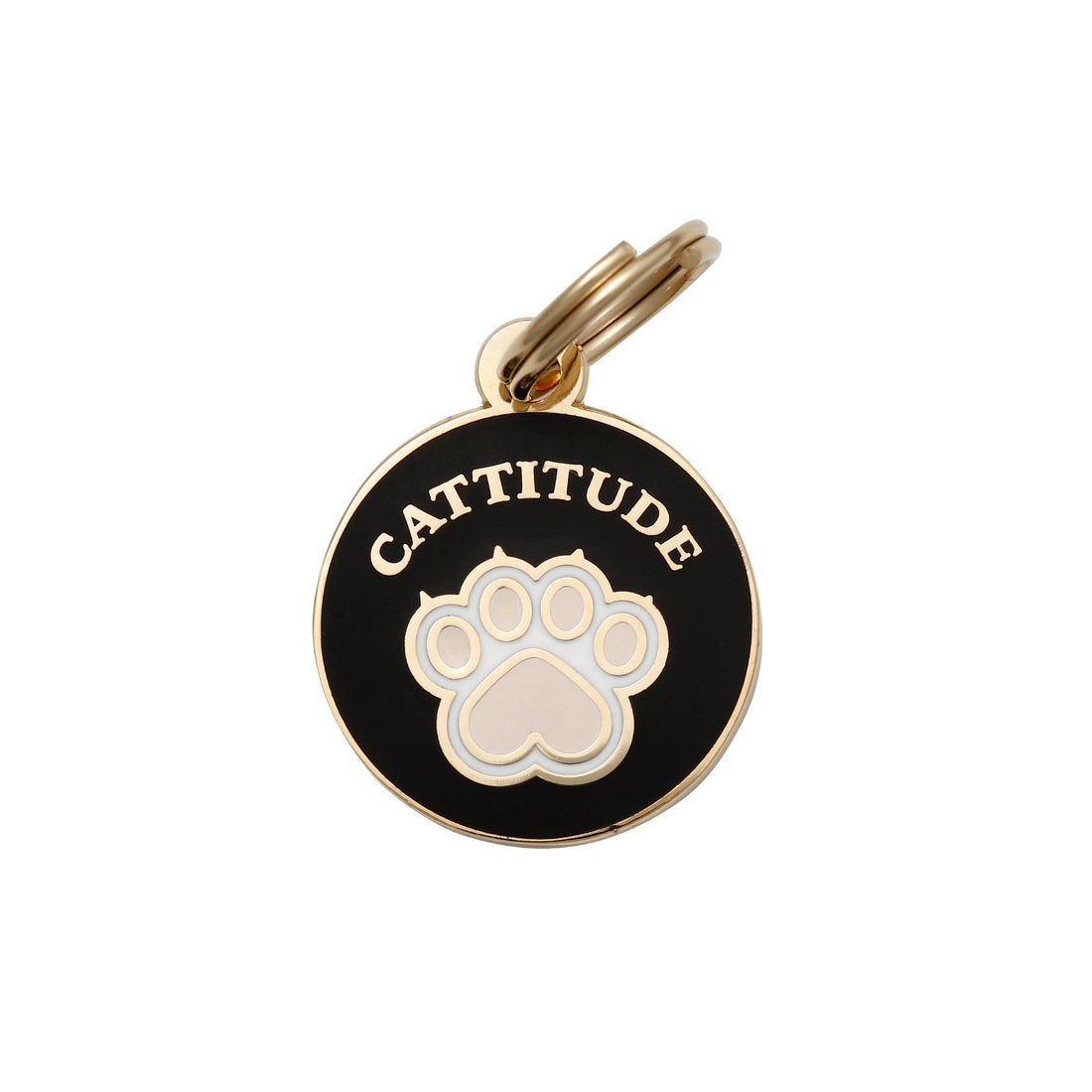 Cattitude Pet ID Tag