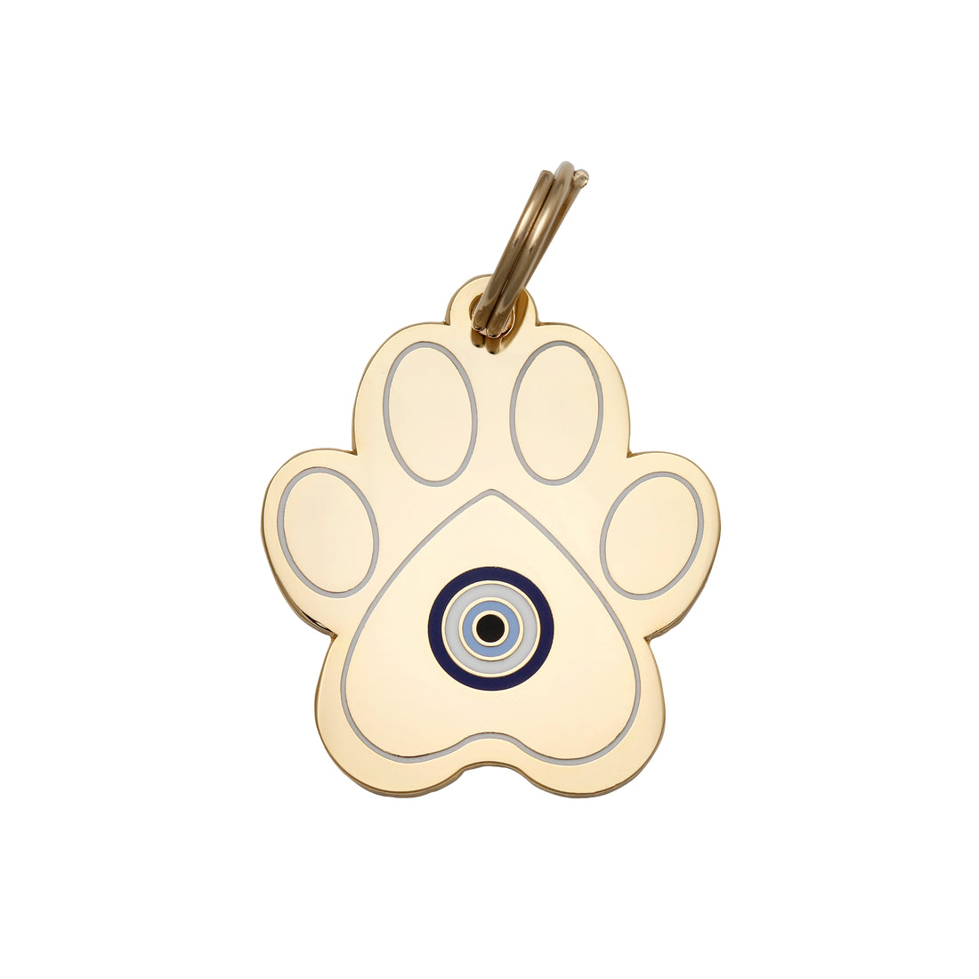 Evil Eye Paw Dog Tag