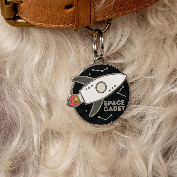 Space Cadet Dog Tag