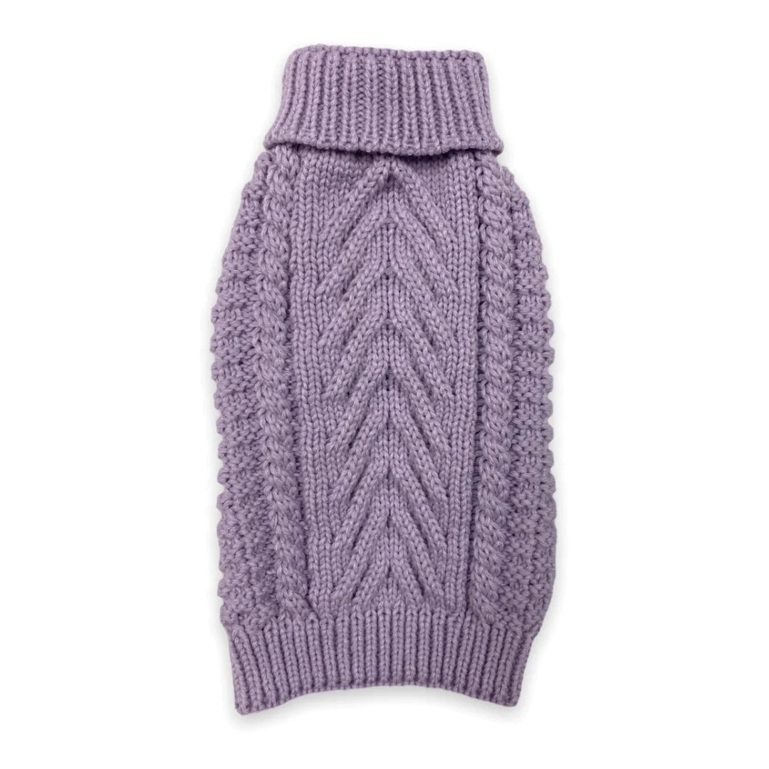 Lavender Super Chunky Sweater
