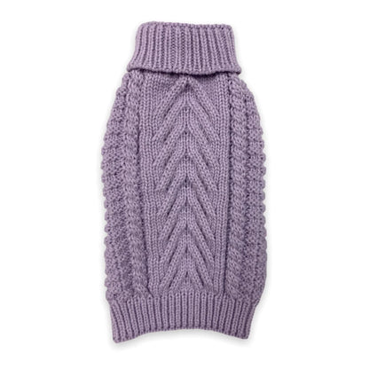Lavender Super Chunky Sweater