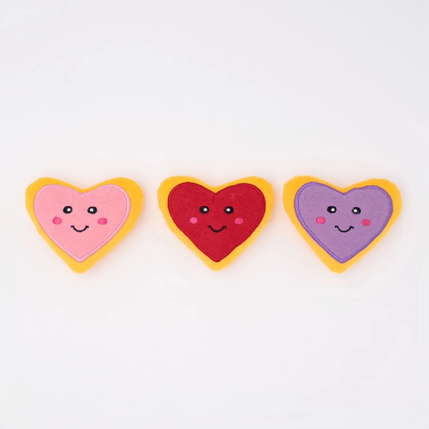 Mini 3-Pack Heart Cookies