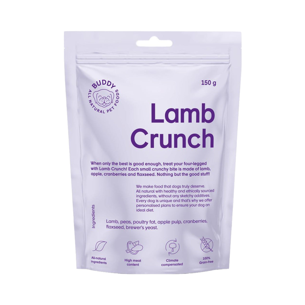 Crunchy Snack Lamb With Cranberries