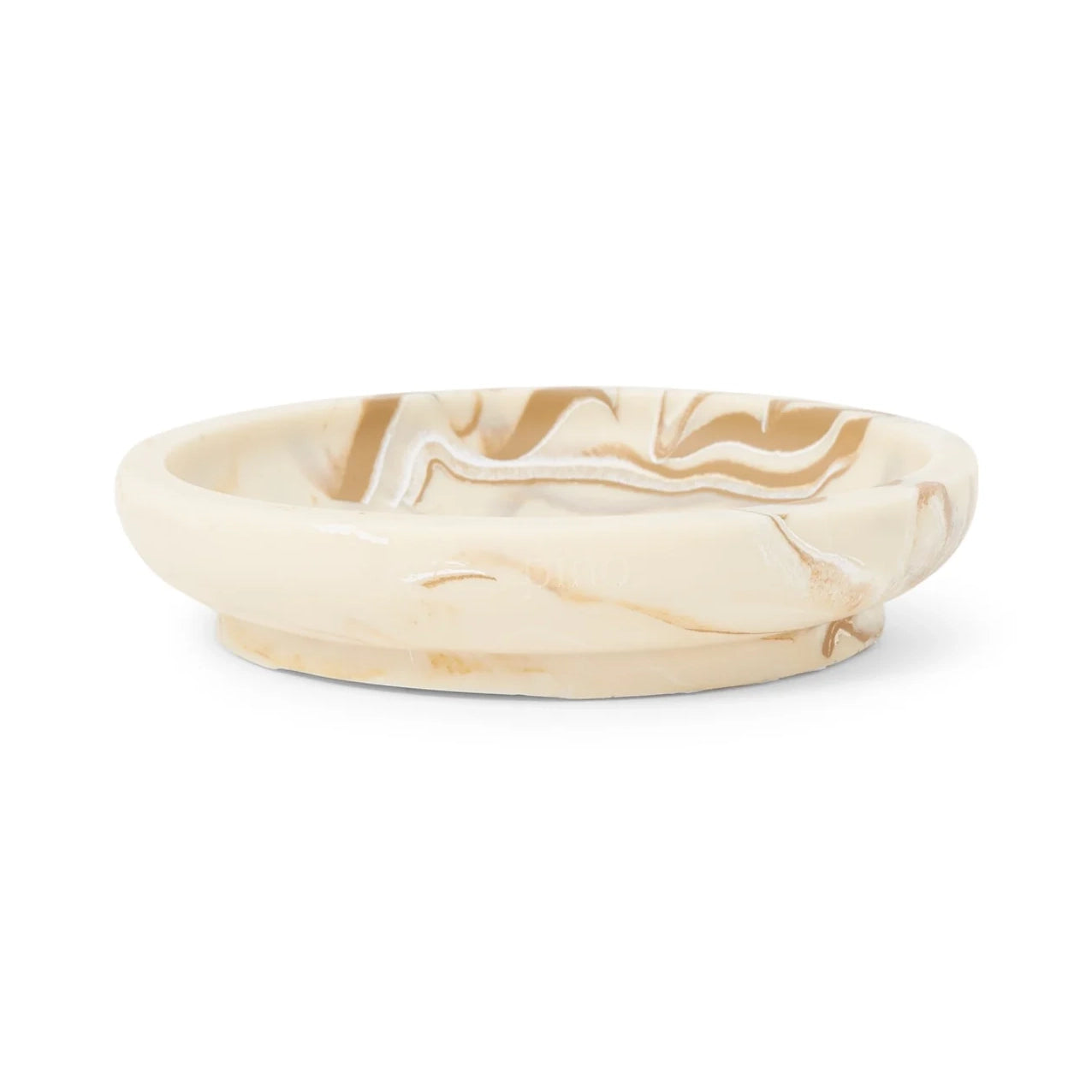 Classic Feeder Small Bowl - Camel Brown Marble