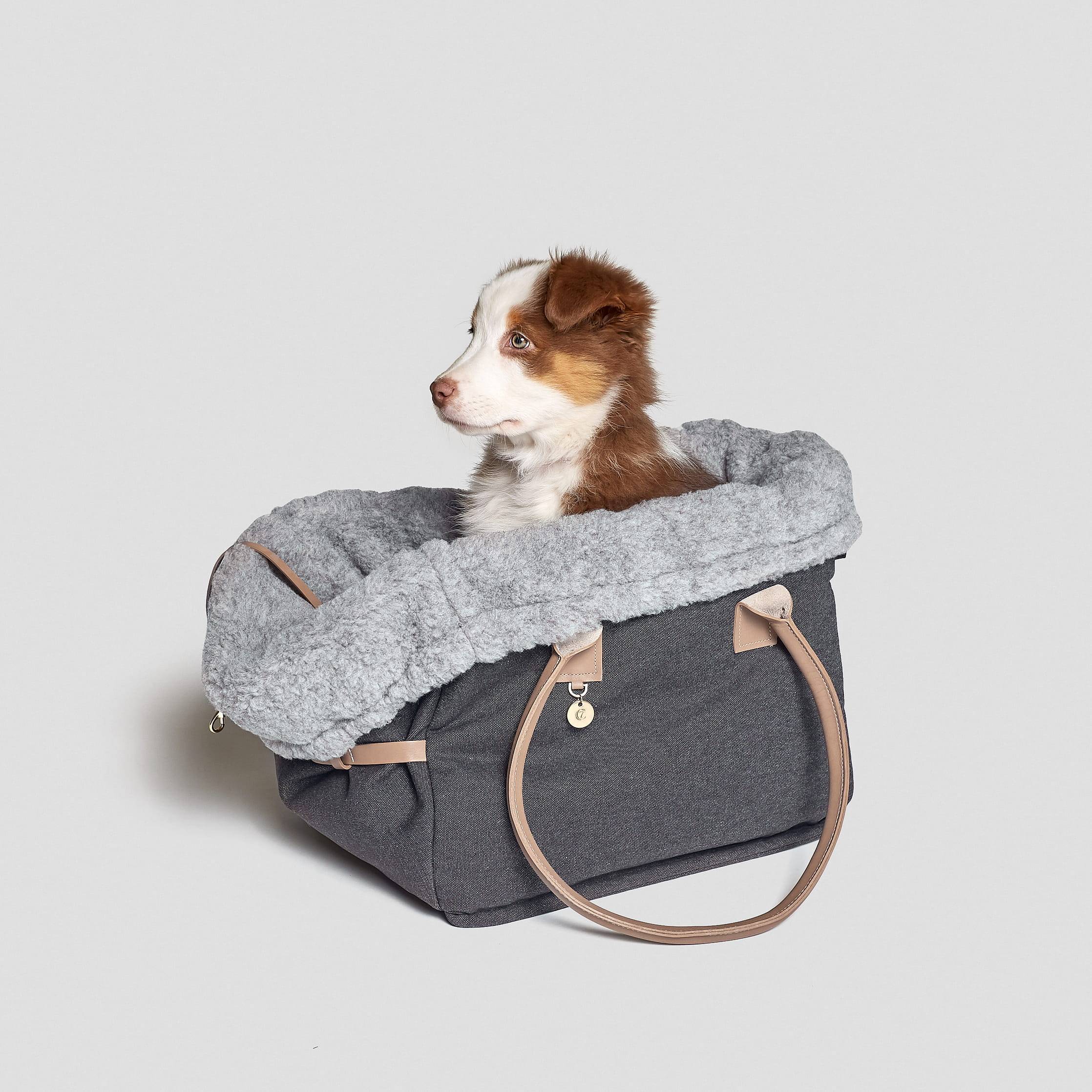 Cloud7 Dog Bag Como - Heather Brown