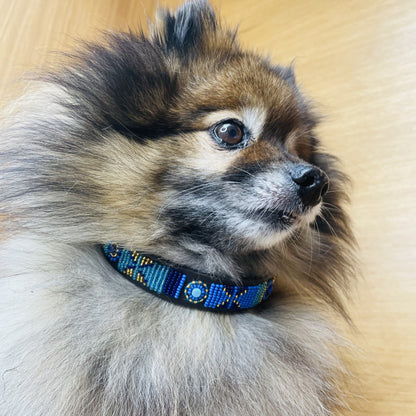 Beaded Dog Collar - Charly