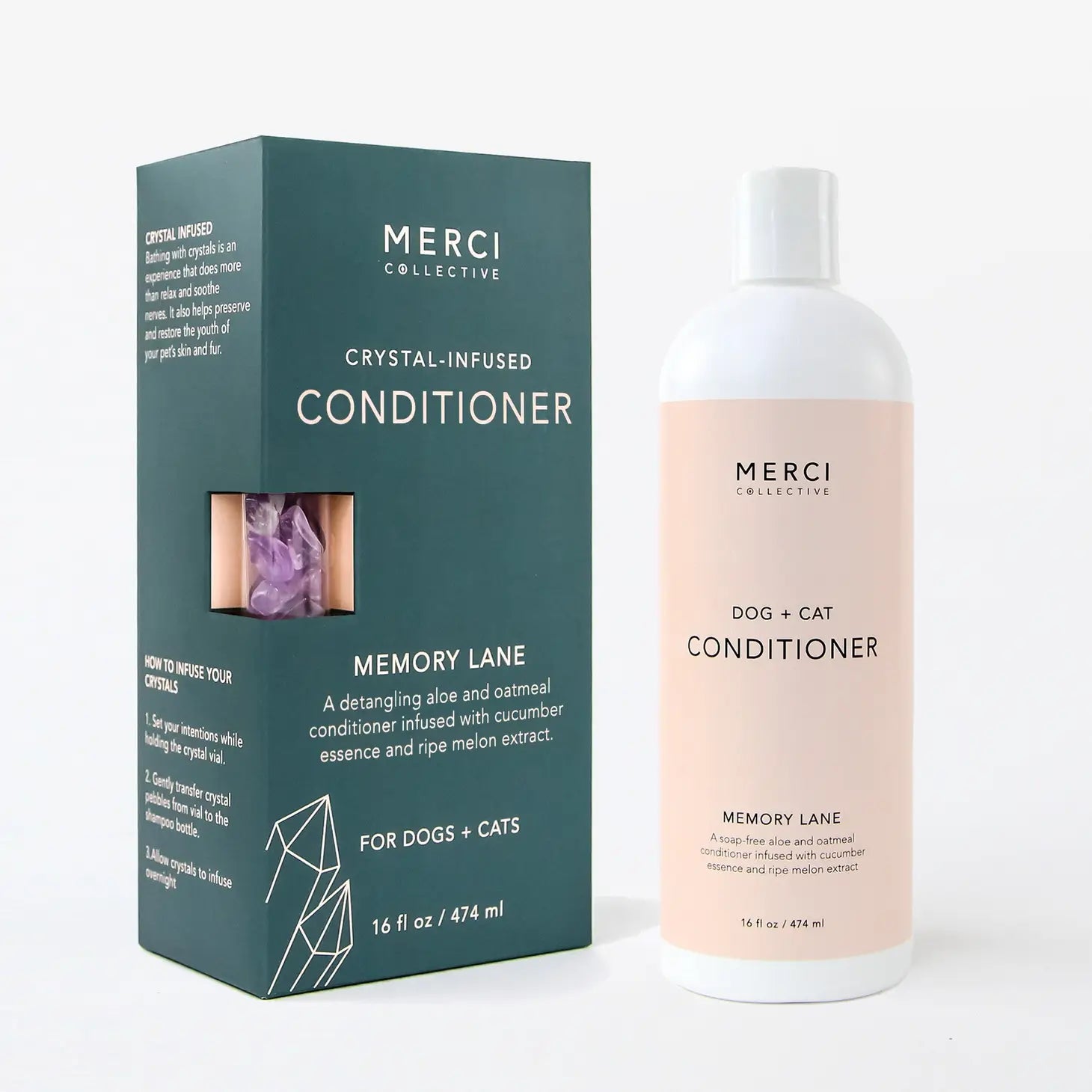 Crystal-Infused Memory Lane Conditioner - Amethyst