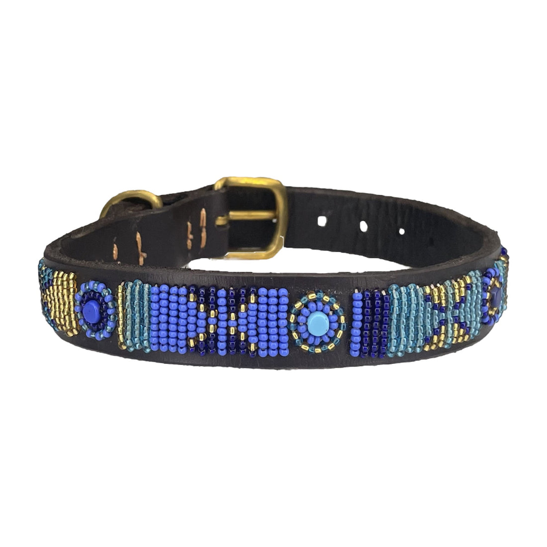 Beaded Dog Collar - Charly