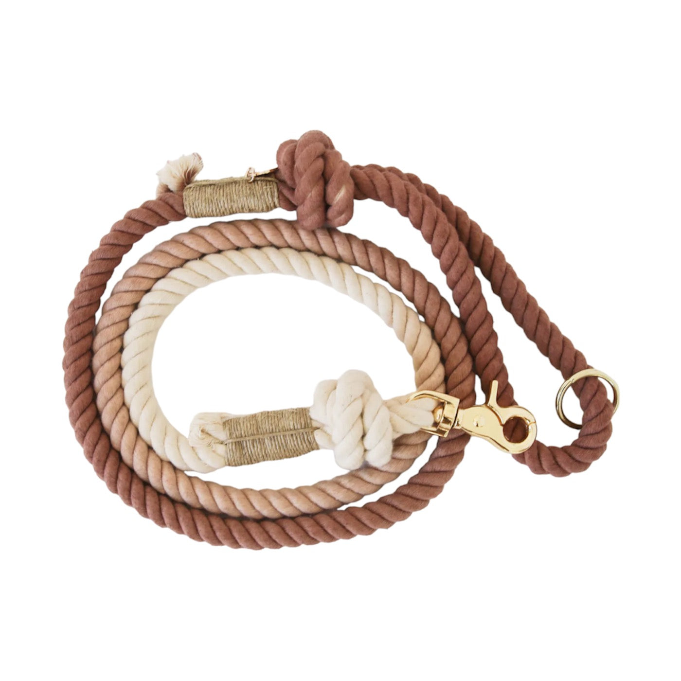 Rope Leash - Dulce De Leche