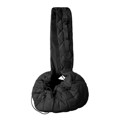 Eco Verpakbare Draagdoek - Zwart