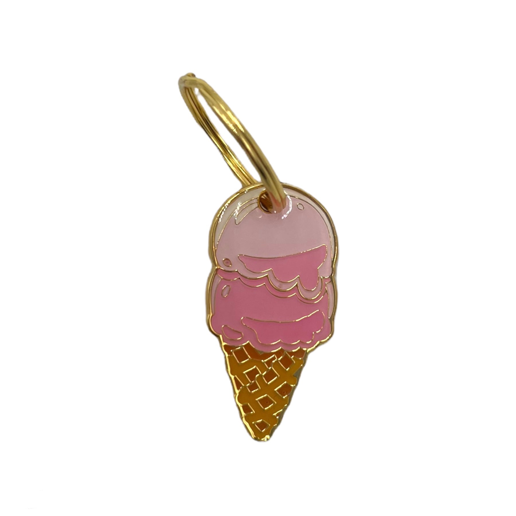 Pink Ice Cream Tag