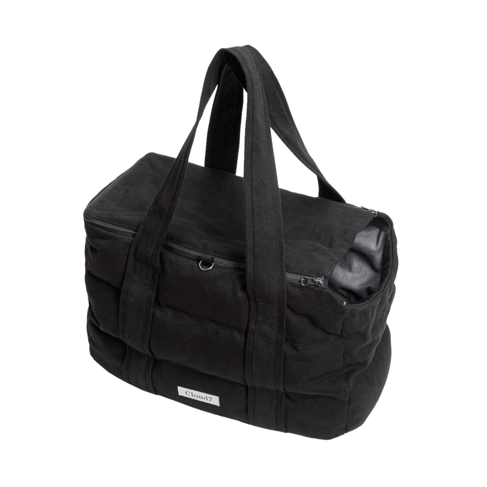 Cloud7 Dog Bag Bergamo Canvas - Black