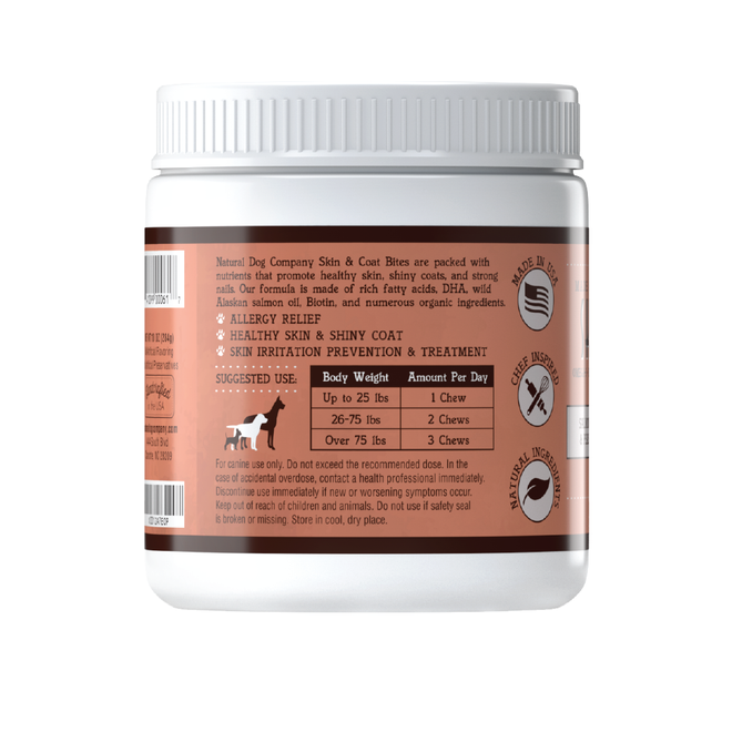 Natural Dog Company Skin & Coat Supplement - Pet-à-Porter